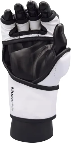Miniatura 4 de Guantes MMA para combate, con palma ventilada abierta, guantes de artes marciales adecuados para hombres y mujeres, lucha de jaula kara