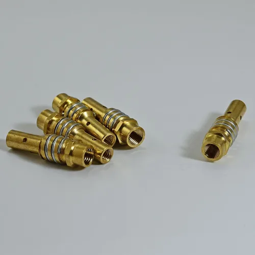 Miniatura 4 de RIVERWELD MIG MAG - Difusor de puntas de contacto 002.0078 Fit 15AK MB15 Co2 soplete de soldadura paquete de 5