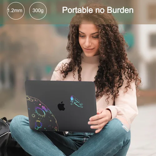 Miniatura 4 de Funda protectora para MacBook Air de 11 pulgadas 2015 2014 2013 2012 2011 2010 A1465 A1370, diseño de patrón de plástico, funda para laptop