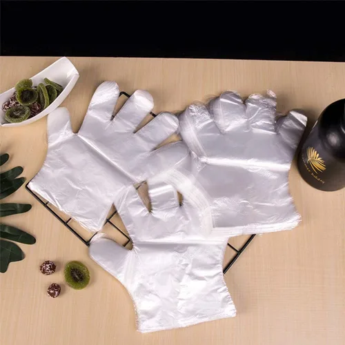 Miniatura 4 de HLIN 1500 guantes de plástico desechables – Guantes de preparación de alimentos desechables transparentes para servicio de alimentos, limpieza