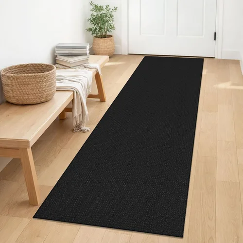 Miniatura 175 de IOHOUZE Alfombra de Área Lavable 4x6 Antideslizante con Respaldo de Goma Alfombras Tejidas para Entrada Interior Alfombras de Dormitorio Alfombra