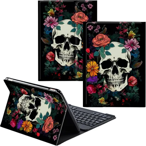 Miniatura 101 de Para Samsung Galaxy Tab S6 Lite Funda 2022/2020 Teclado Inalámbrico Desmontable Y Cubierta De Soporte De Cuero PU Funda Protectora Para Samsung