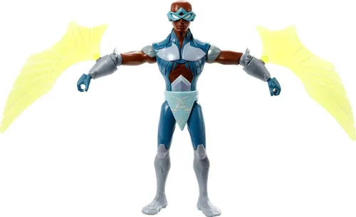 Miniatura 6 de Masters of the Universe He-Man and The Stratos - Figura grande con accesorio inspirado en la serie animada Motu Netflix, juguete coleccionable
