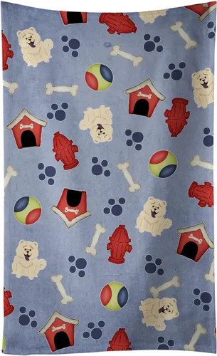 Miniatura 115 de Caroline's Treasures BB2654KTWL Dog House Collection Airedale - Toalla de cocina para invitados, toalla de baño decorativa para cara, té, paño
