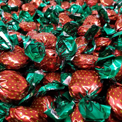 Miniatura 2 de Candy Retailer Caramelo duro relleno de fresa Bon Bons 1 Lb
