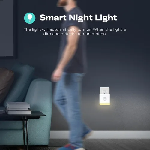 Miniatura 4 de THIRDREALITY Luz nocturna multifunción, repetidor Zigbee, 3 en 1 combina un sensor de movimiento, un sensor de iluminación y luz nocturna