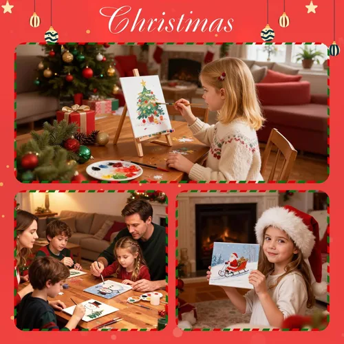 Miniatura 7 de Simetufy Paquete de 30 lienzos de pintura de 8 x 10 pulgadas, paneles de lona de algodón en blanco, paquete a granel para fiestas, pinturas