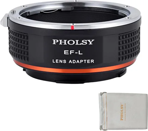 Miniatura 19 de PHOLSY Adaptador de montaje de lente con anillo de control de apertura compatible con lente Sony A Minolta AF a cuerpo de cámara Leica L compatible