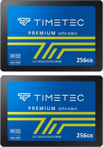 Miniatura 14 de Timetec 256GB SSD 3D NAND SATA III 6Gb/s 2.5 pulgadas 7mm (0.28") Velocidad de lectura de hasta 530 MB/s SLC caché Unidad interna de estado sólido
