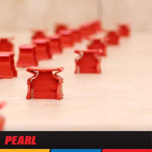 Miniatura 7 de Tuscan Pearl Seamclip Truspace Red Azulejos de 3/8" a 1/2" Caja de 1000