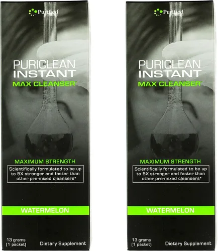 Puriclean - Bebida de desintoxicación máxima para el mismo día, limpieza de máxima fuerza, descarga rápida, potente limpiador de sistema profundo,