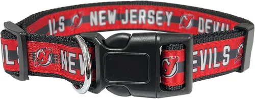 Miniatura 33 de Collar Pets First NHL para perros y gatos. ¡Ajustable, lindo y elegante! ¡El collar definitivo para fanáticos del hockey! Pittsburgh Penguins