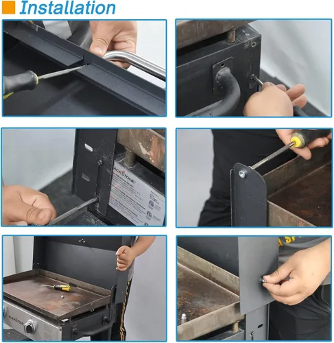 Miniatura 2 de Tapa con bisagras de mejora para parrillas Blackstone de 36 pulgadas, cubierta dura plana para parrilla Blackstone de 36" 1554 1863 1825 1818