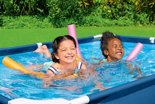 Miniatura 4 de Bestway Steel Pro - Piscina rectangular sobre el suelo (8.5 ft x 5.6 ft x 24.0 in)