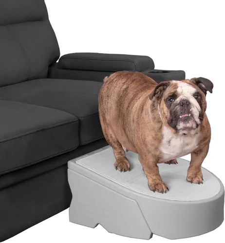 Miniatura 5 de Pet Gear Combinación de escalera y rampa para perros/gatos, fácil paso, ligero/portátil, resistente, fácil montaje (no requiere herramientas), 1