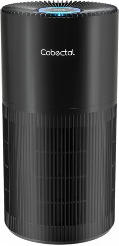 Purificadores de aire para habitaciones grandes del hogar, filtro de aire Cobectal con filtro 3 en 1 que cubre hasta 1650 pies cuadrados, sensor de