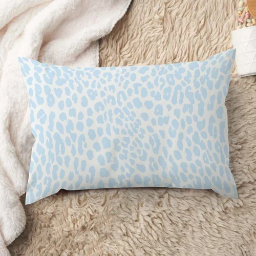 Miniatura 38 de ArogGeld Funda de almohada lumbar, estampado de guepardo verde, leopardo, estampado de leopardo, manchas de animales, almohada decorativa verde, A-17