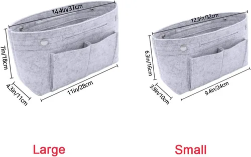 Miniatura 6 de VANCORE Organizador de bolso de fieltro para bolso de viaje