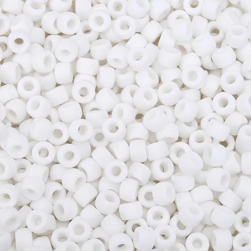 Miniatura 12 de 300 piezas de cuentas de pony de silicona para trenzar el cabello, colores negros 6 * 9 mm cuentas de kandi suaves para hacer pulseras, bolígrafos