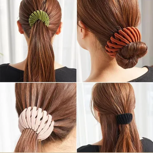 Miniatura 3 de 7 accesorios para el cabello para mujer, pinza mágica para el cabello con pinzas para moño de pelo Color-01