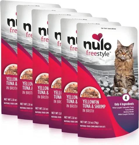 Miniatura 15 de Nulo Freestyle Bolsa de Comida Húmeda para Gatos y Gatitos, Complemento de Alimento Suave Premium Totalmente Natural Sin Granos para Gatos