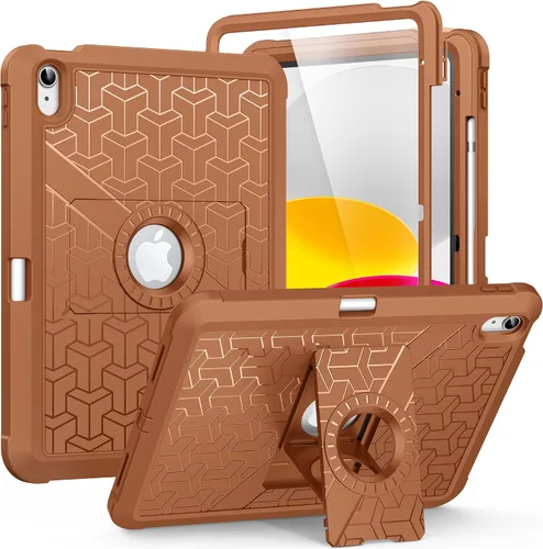 Miniatura 32 de MoKo Funda para iPad (A16) de 11ª/10ª generación 2025/2022, resistente a prueba de golpes, doble capa protectora de cuerpo completo, protector