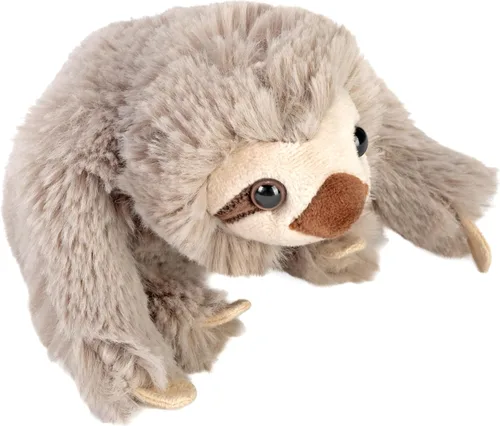 Wild Republic Pocketkins - Perezoso ecológico, animal de peluche, 5 pulgadas, hecho de materiales reciclados, respetuoso con el medio ambiente