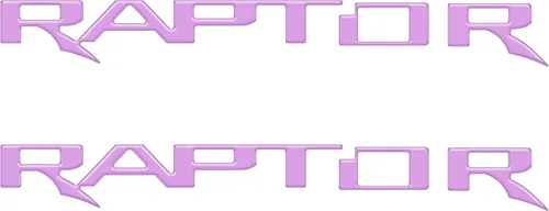 Miniatura 31 de Insertos de emblema para capó - Compatible con Ford F-150/Bronco Raptor 2021-2026 * Color OE: plata icónica
