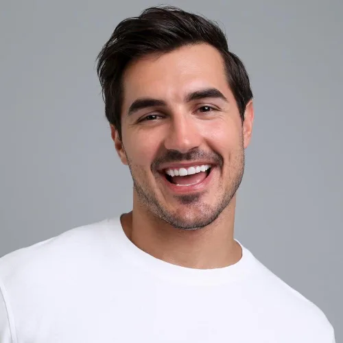 Miniatura 13 de Peluca de piel ultrafina de 0.003 in para hombres, 100% cabello humano virgen europeo, pelucas de repuesto de cabello humano real, 8x10 pulgadas, #1