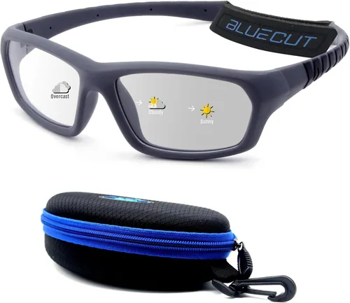 Miniatura 12 de BLUE CUT Sports Protection Goggles, Photochromic Lenses Safety Glasses for Basketball, Pickleball and Outdoor Sports