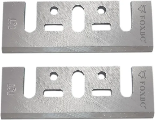 Miniatura 3 de FOXBC Cuchillas cepilladoras de 3-1/4 pulgadas 82mm de carburo TCT de reemplazo para Makita N1900B, KP0810, XPK01, DeWalt D26676, DW6655, DW680