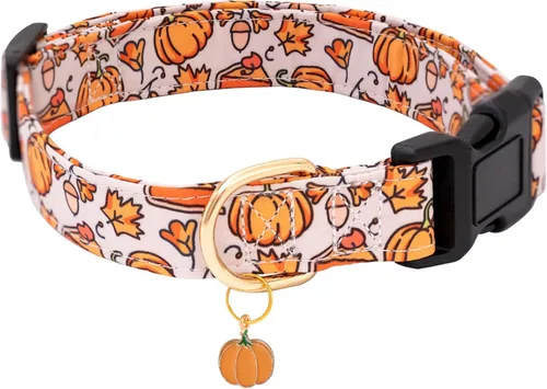 Miniatura 6 de Faygarsle Collar de Algodón para Perro Lindos Collares para Perros Pequeños Medianos Grandes Opciones de Colores Florales Púrpura Amarillo Collares