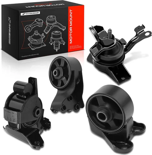 Miniatura 12 de A-Premium 3 piezas Kit de montaje de motor y transmisión Compatible con Hyundai Elantra 2007 2008 2009 2010, L4 2.0L, transmisión automática