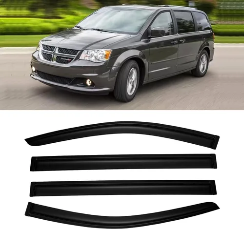 Miniatura 80 de Visera de ventana para Honda Civic 2022-2025, protectores de lluvia de canal exterior, escudos, deflector de ventilación, sombra, viento, humo