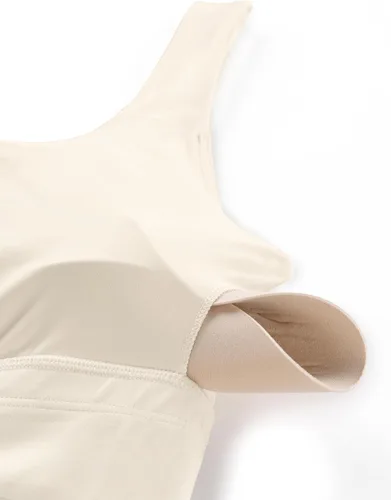 Miniatura 130 de CRZ YOGA Butterluxe - Brasier deportivo con espalda en U para mujer, cuello redondo, acolchado, de bajo impacto, para yoga, entrenamiento