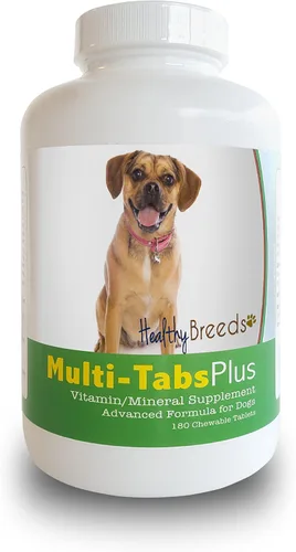 Miniatura 347 de Healthy Breeds American Staffordshire Terrier Multi-Tabs Plus tabletas masticables 180