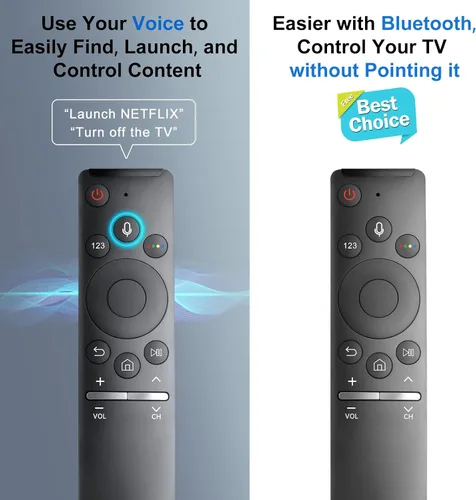 Miniatura 3 de Reemplazo de voz para mando a distancia de Samsung Smart TV, nuevo control remoto BN59-1266A para Samsung con función de voz. Garantía de 1 año.