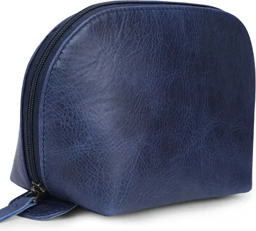 Estuche de cuero para cosméticos, bolsa de maquillaje de viaje, bolsa de aseo de cuero, bolsa de maquillaje de lujo, bolsa de cosméticos de cuero,