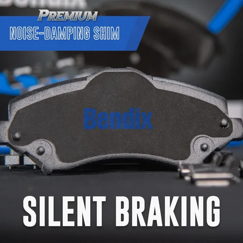 Miniatura 5 de Pastillas de Freno Trasero Semi-Metálicas Premium Bendix SBM1012 para Ford F-150 2011-2004, Lobo 2005-2003, Lobo 2014-2009, Lincoln Mark LT