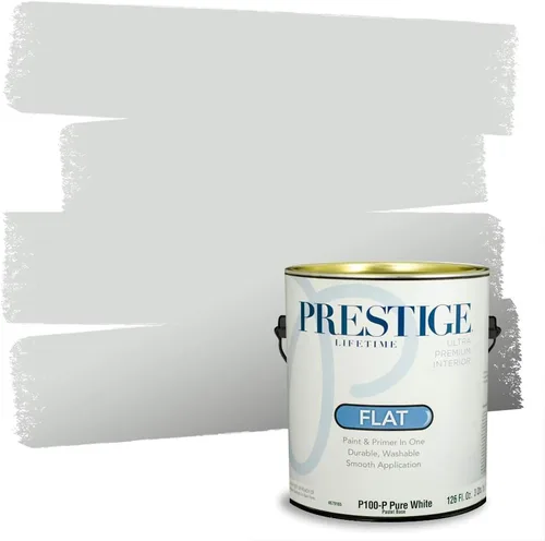 Miniatura 67 de PRESTIGE Paints - Pintura interior e imprimación en uno, 1 galón, cáscara de huevo, pimienta envejecida