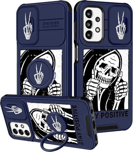 Miniatura 105 de Funermei Funda para teléfono Samsung Galaxy Note 10 Plus – Funda femenina bonita para niñas, diseño inspirador estético con funda para cámara