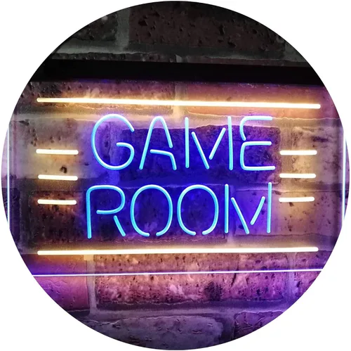 Miniatura 14 de ADVPRO Game Room Man Cave Bar Display Dual Color LED Neon Sign Azul y Rojo 12 "x 8.5" st6s32-i2338-br