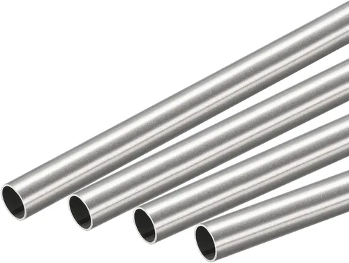 Miniatura 7 de uxcell Tubo redondo de acero inoxidable 304 0.079 in OD 0.008 in espesor de pared 11.811 in longitud 4 piezas