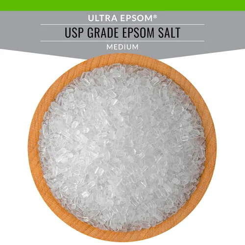 Miniatura 4 de SaltWorks Ultra Epsom - Sal de baño premium, grano medio, bolsa de 2 libras