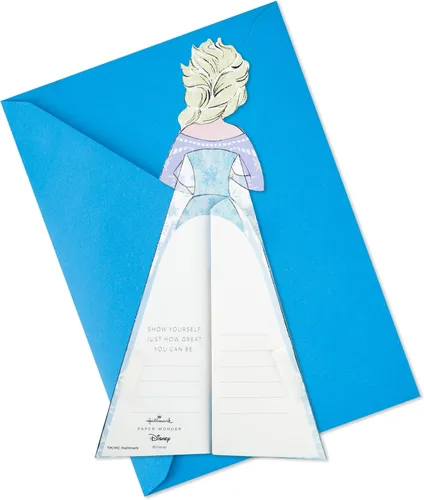 Miniatura 8 de Hallmark Paper Wonder Frozen - Tarjeta de cumpleaños emergente de Princesa Disney (Elsa Panal de Miel) para cumpleaños, aliento, todas las ocasiones
