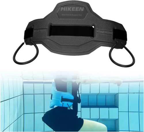 Cinturón flotante para natación, aeróbicos acuáticos con correas de fijación, cinturón de flotación para piscina, fitness y terapia de entrenamiento