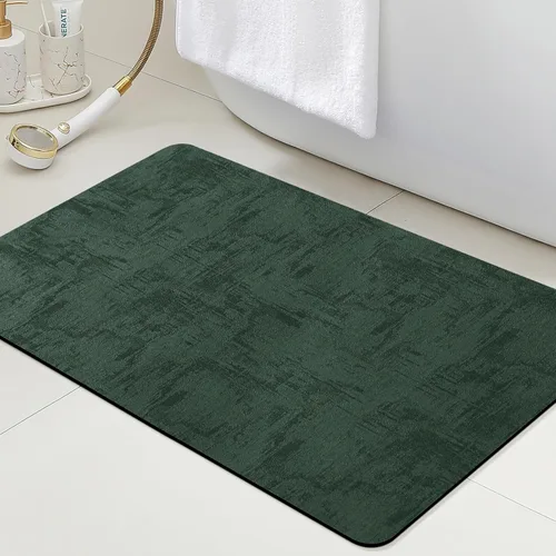 Miniatura 51 de ACCUMTEK Alfombrilla de Baño Ultra Delgada, Alfombrillas de Baño Antideslizantes con Respaldo Mejorado para Colocar Bajo la Puerta, Alfombras