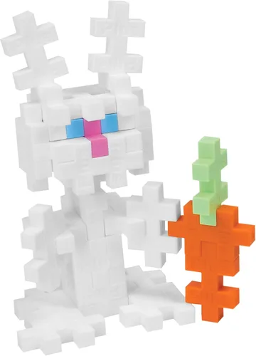 Miniatura 3 de Plus Plus Bunny - Juego de bloques de construcción de rompecabezas 3D, mini piezas entrelazadas, actividades divertidas de vacaciones para niños