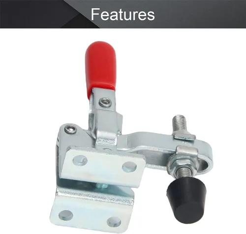 Miniatura 4 de Utoolmart Herramienta de mano abrazadera de palanca vertical GH-101-A Abrazadera de liberación rápida 110.2 lbs Capacidad de sujeción Abrazadera