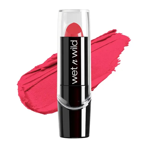 Wet n Wild - Lápiz labial con acabado sedoso, color labial hidratante rico y acumulable, formulado con vitaminas A, E y macadamia para una Hot Paris